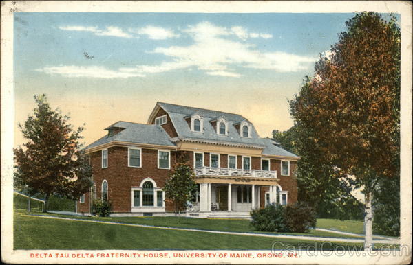 Delta Tau Delta Fraternity House at the University of Maine Orono